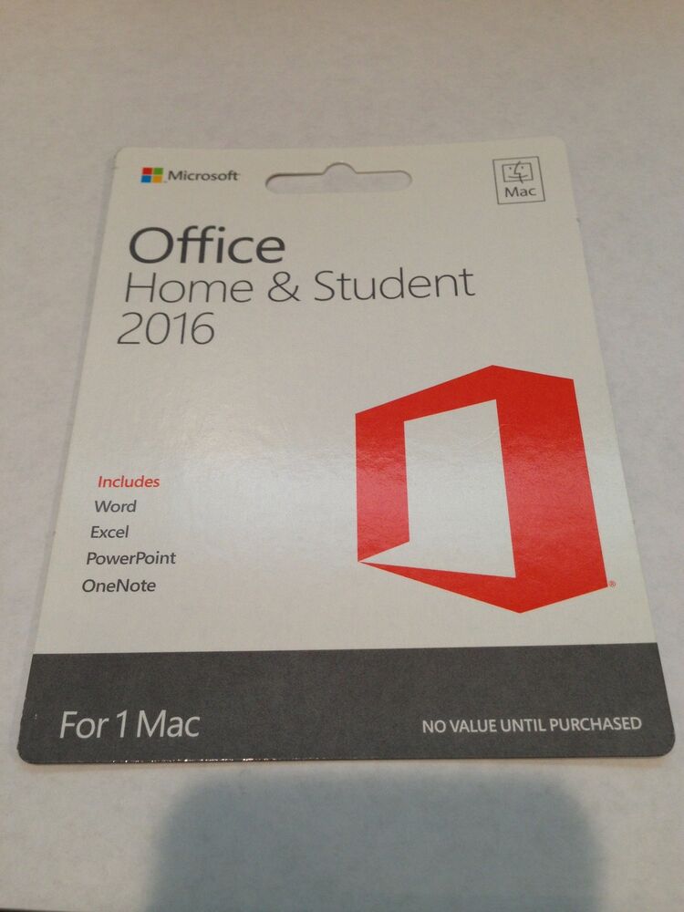 Microsoft Office Home And Student For Mac
